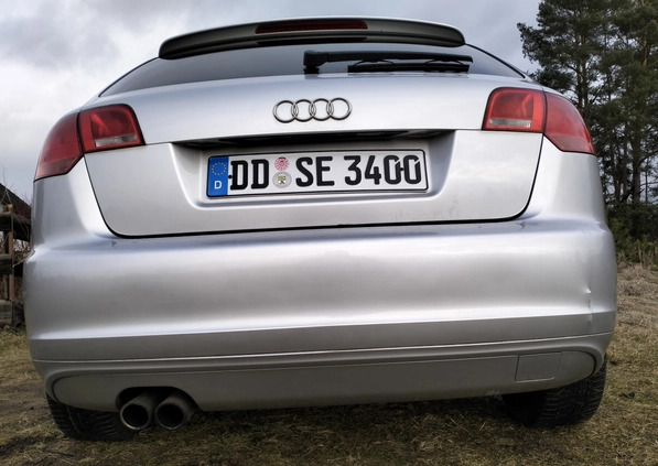 Audi A3 cena 16999 przebieg: 206700, rok produkcji 2007 z Chojnów małe 742